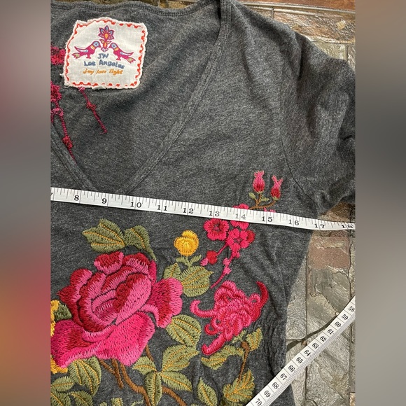 Johnny Was Roses Embroidered Dress - Picture 7 of 10